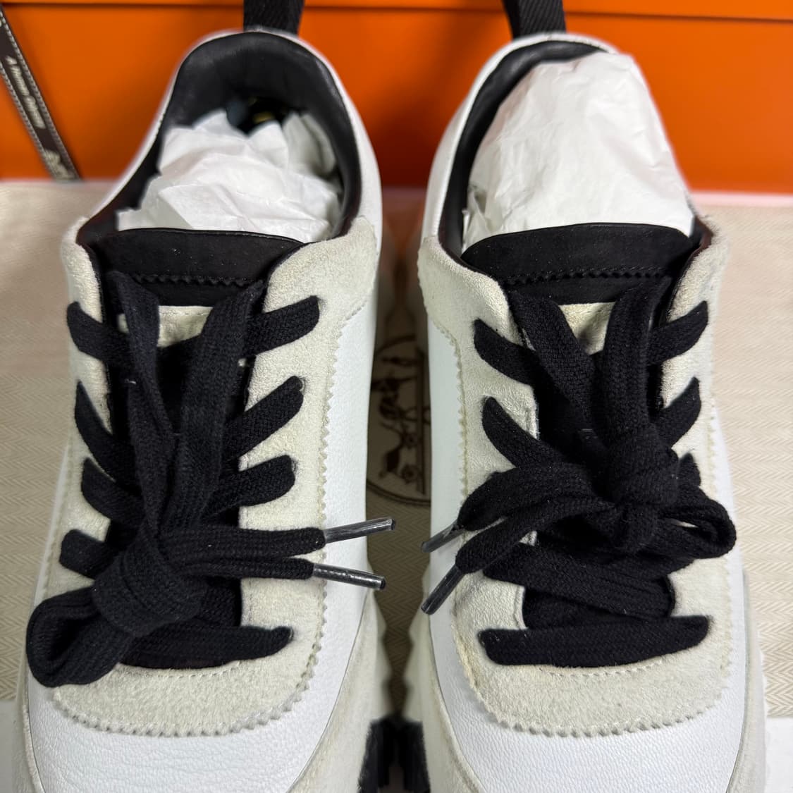 [풀구성,39.5사이즈] 에르메스 바운싱 스포츠 스웨이드 스니커즈 상품이미지5