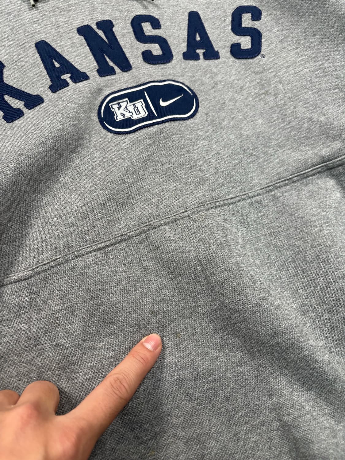 00s 나이키 켄자스 컬리지 스웻후드 상품이미지4