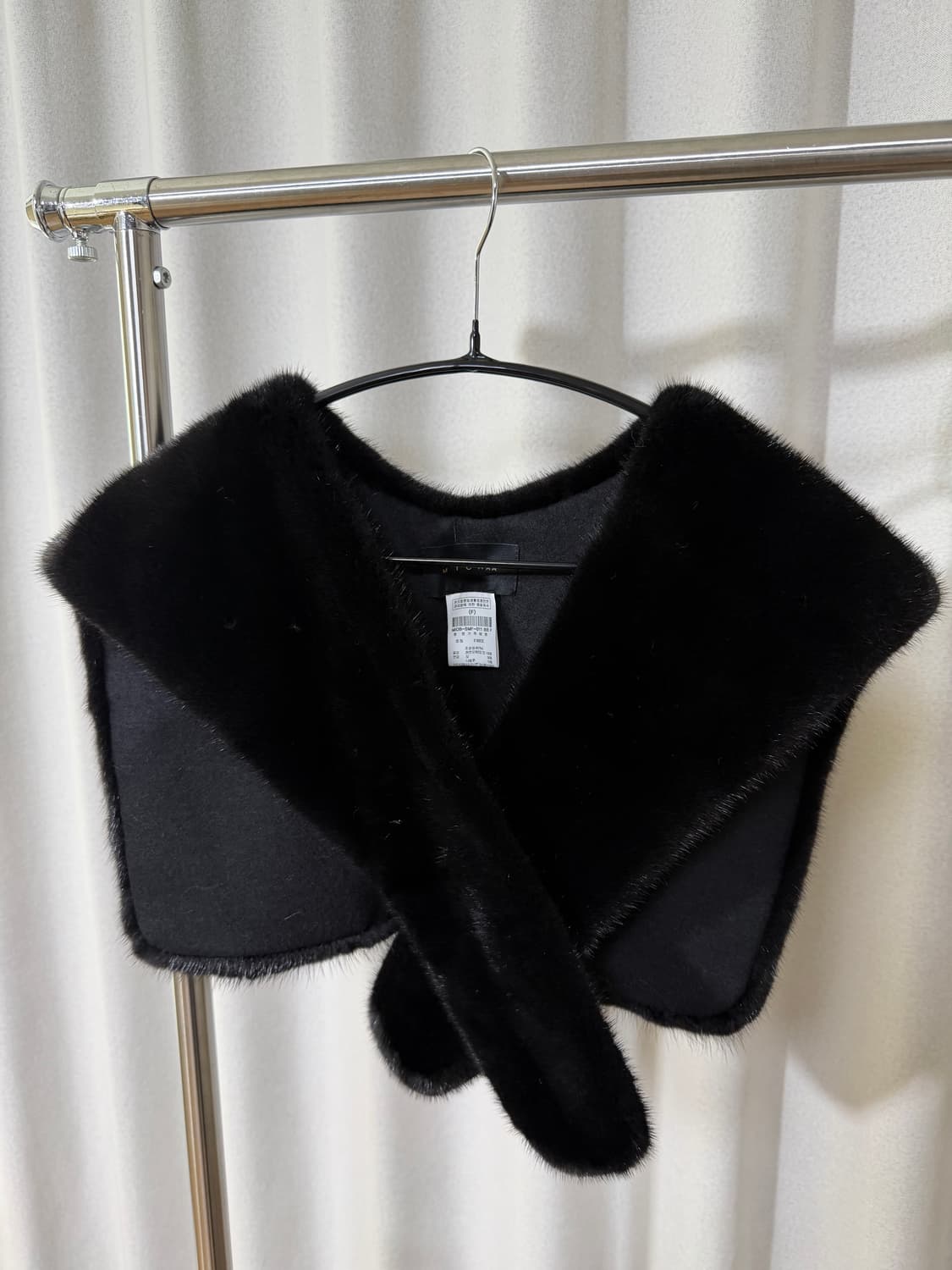 MICHAA 미샤 퍼 밍크 머플러 - 미착용 새상품 상품이미지1