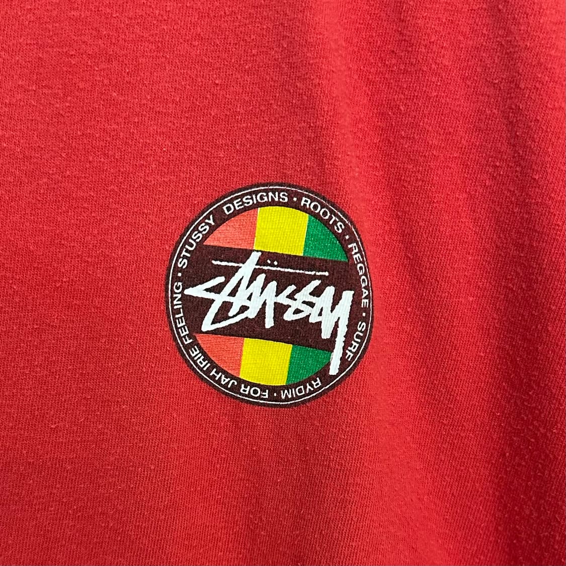 스투시 라스타&레게 닷 티셔츠 상품이미지5