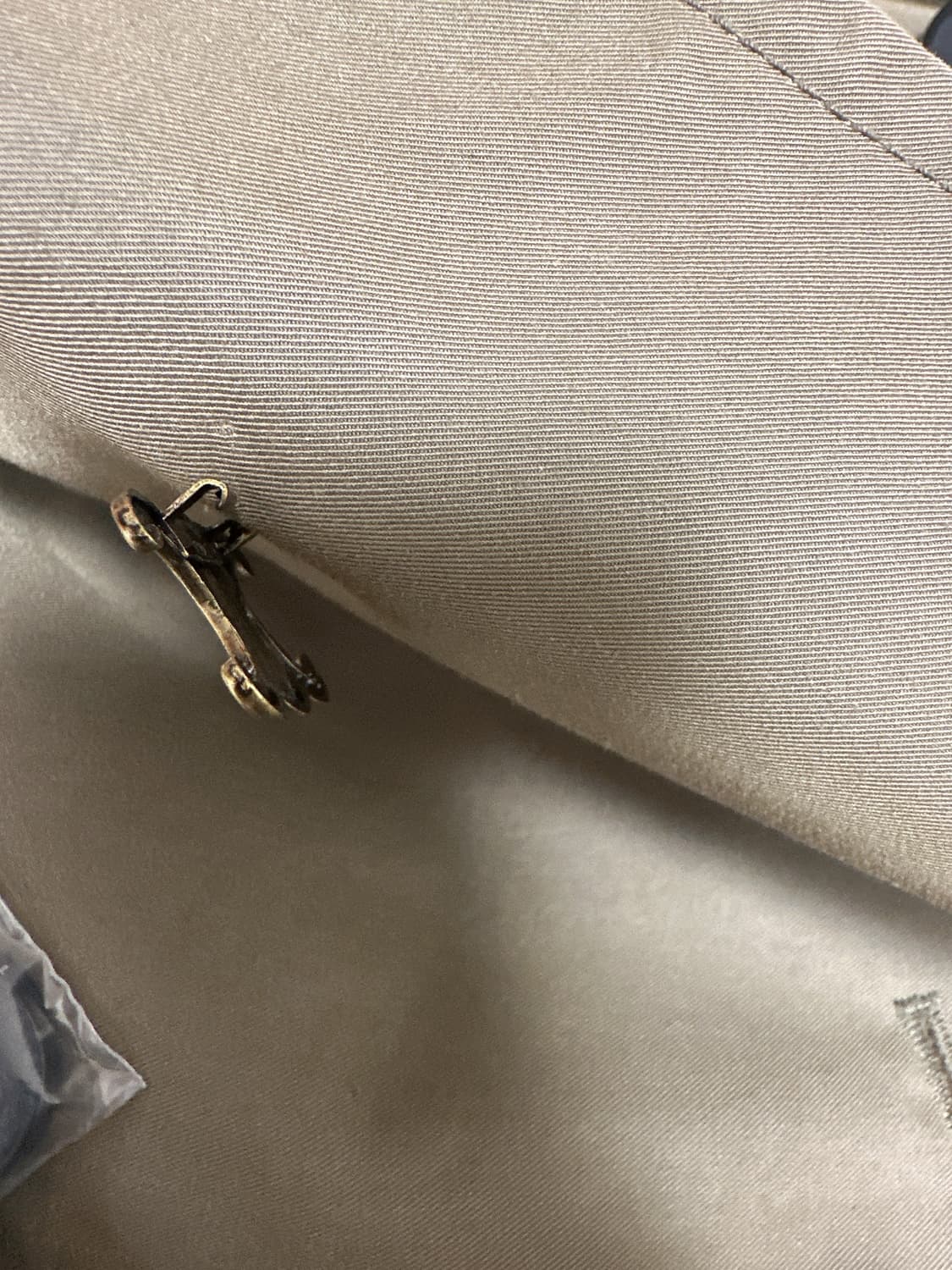 톰보이 카키 오버핏 트렌치코트+구찌더스트백(택있음) 상품이미지6