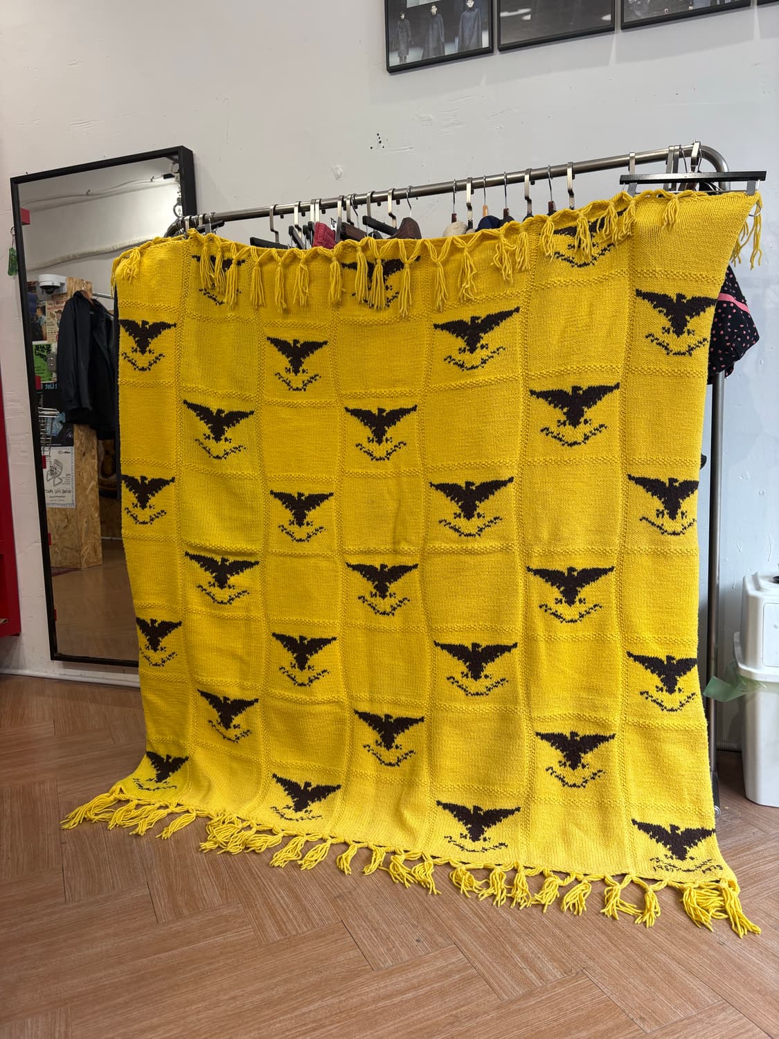 Vintage 이글 니트 블랭킷 상품이미지1