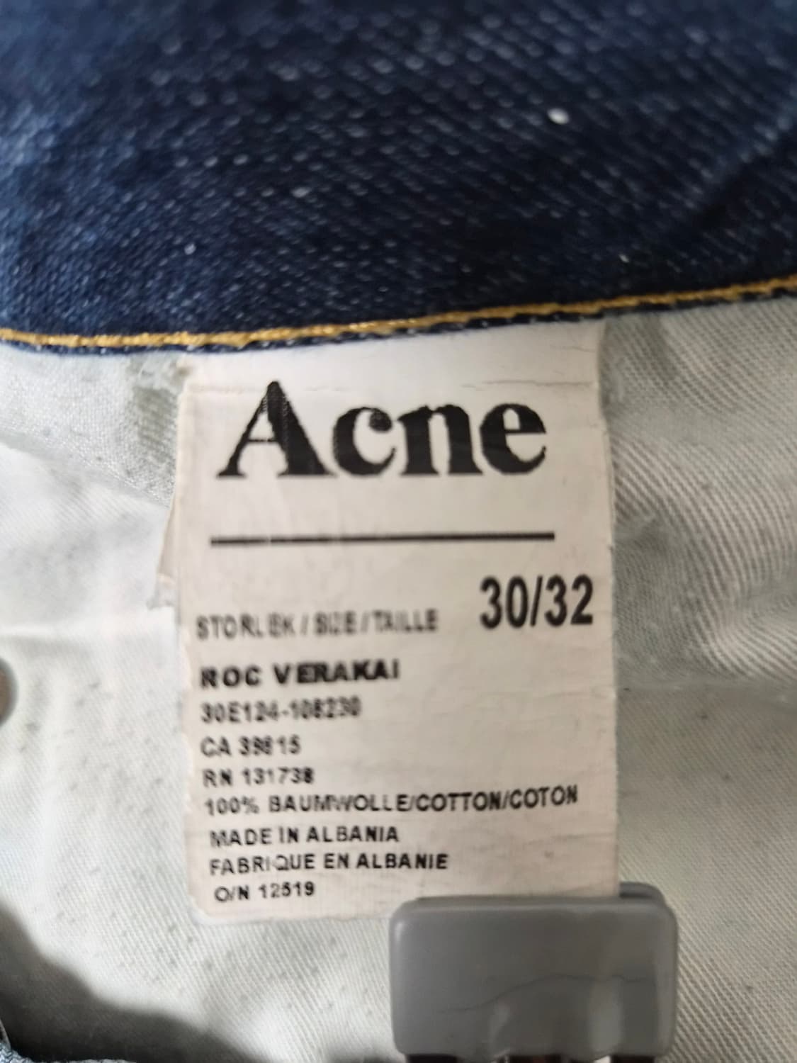 아크네스튜디오Acne 워싱 데님 진 30사이즈 P-115 상품이미지5