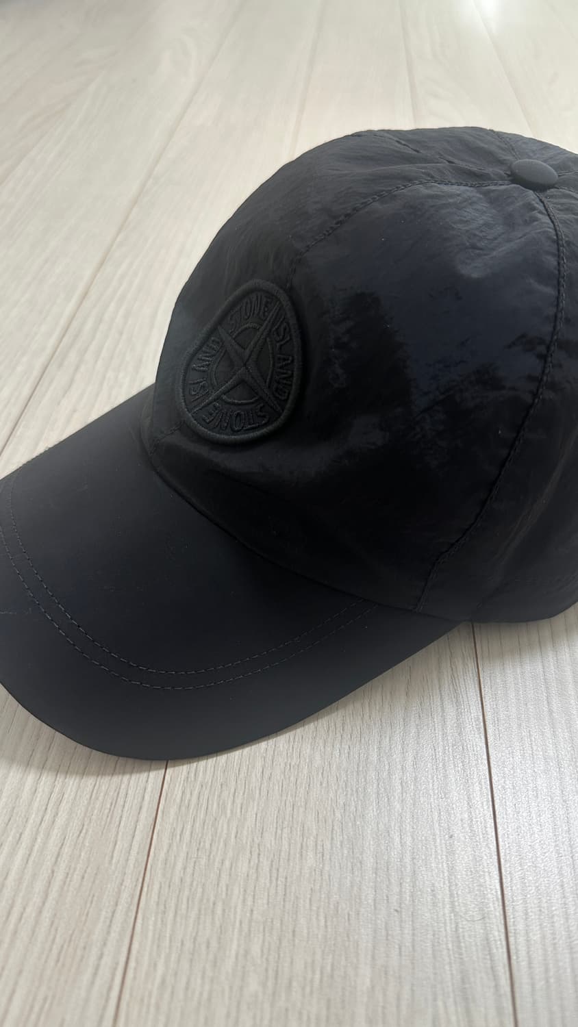 스톤아일랜드 나일론 볼캡 블랙XL 상품이미지3