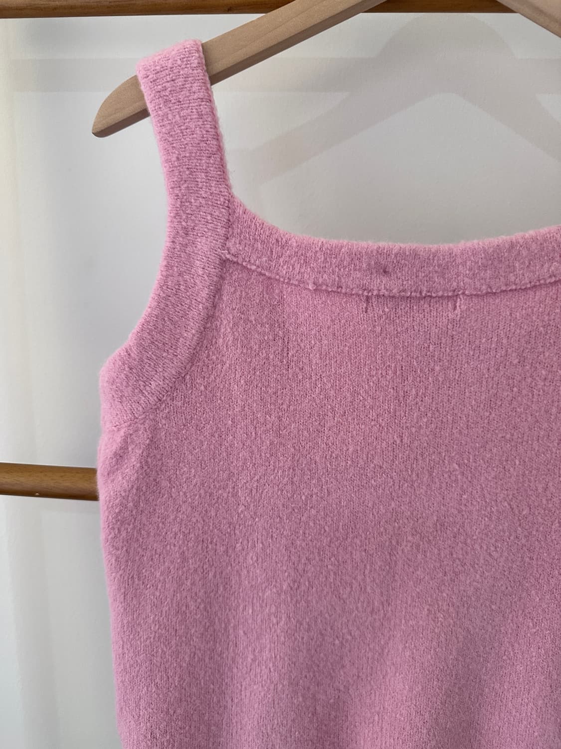 레니본 핑크 니트(뷔스티에) 상품이미지6