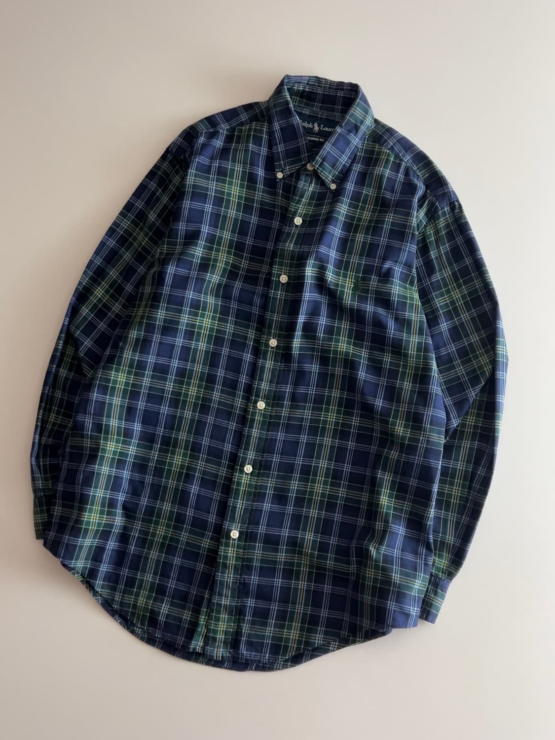 폴로 랄프로렌 체크셔츠 S 상품이미지3