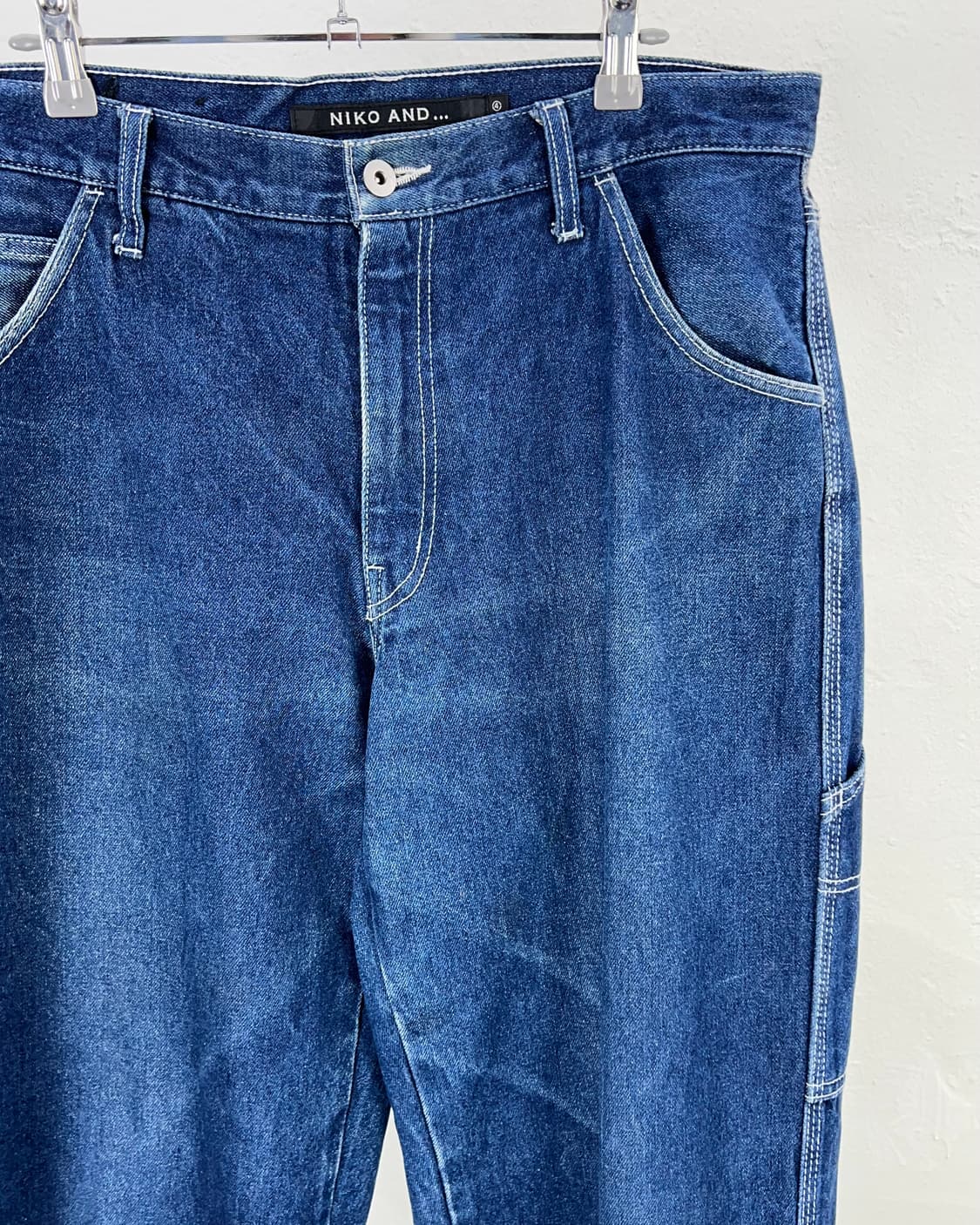 니코앤드 드라이 인디고 카펜더 데님 팬츠 상품이미지3