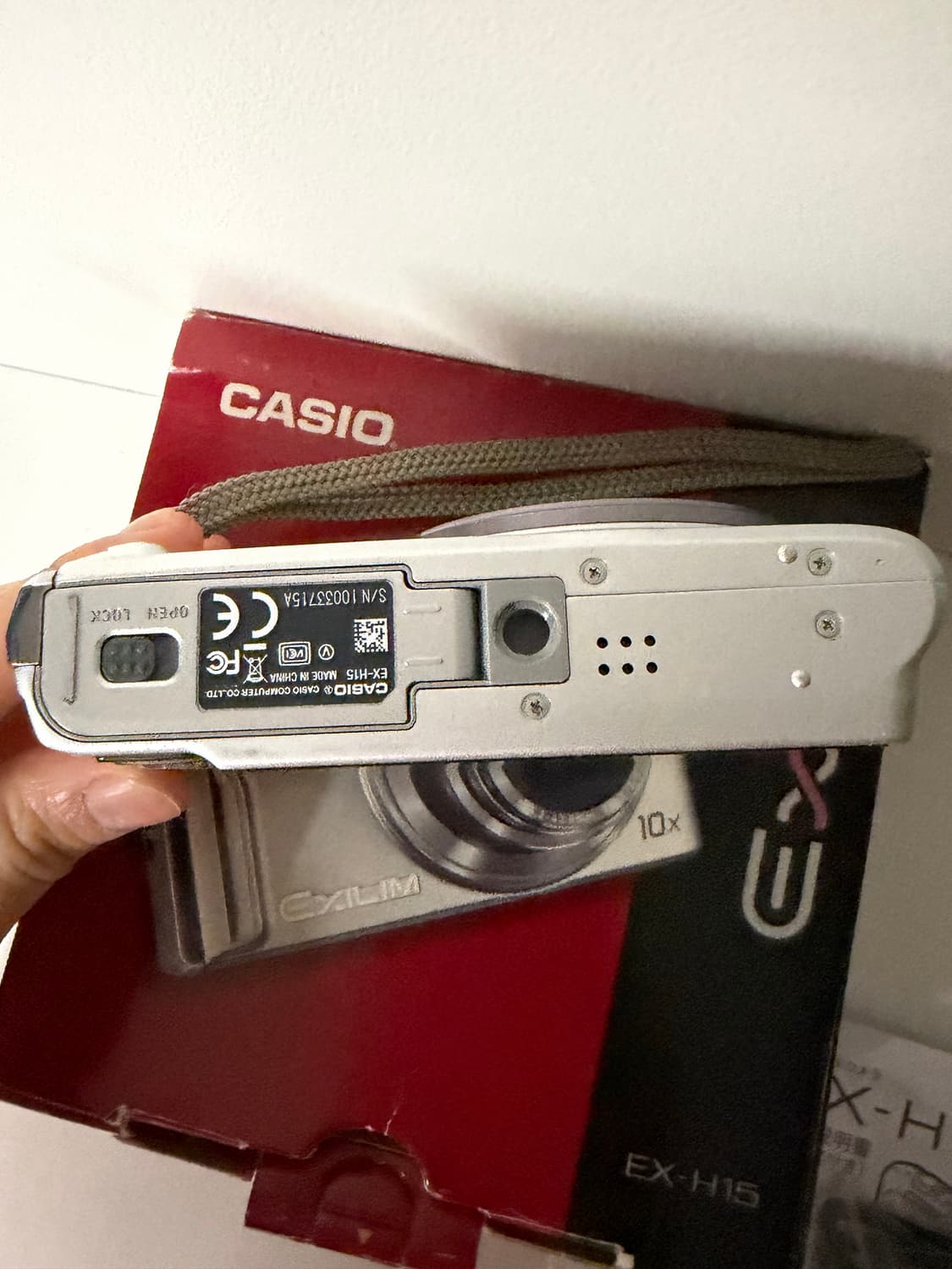 <민트급 풀박스> 카시오 엑슬림 H15 디카 카메라 상품이미지5