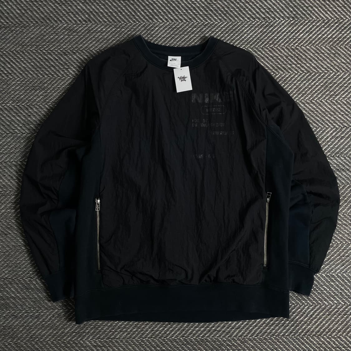 나이키 빅로고 나일론 우븐 웜업 맨투맨o 3185 상품이미지1