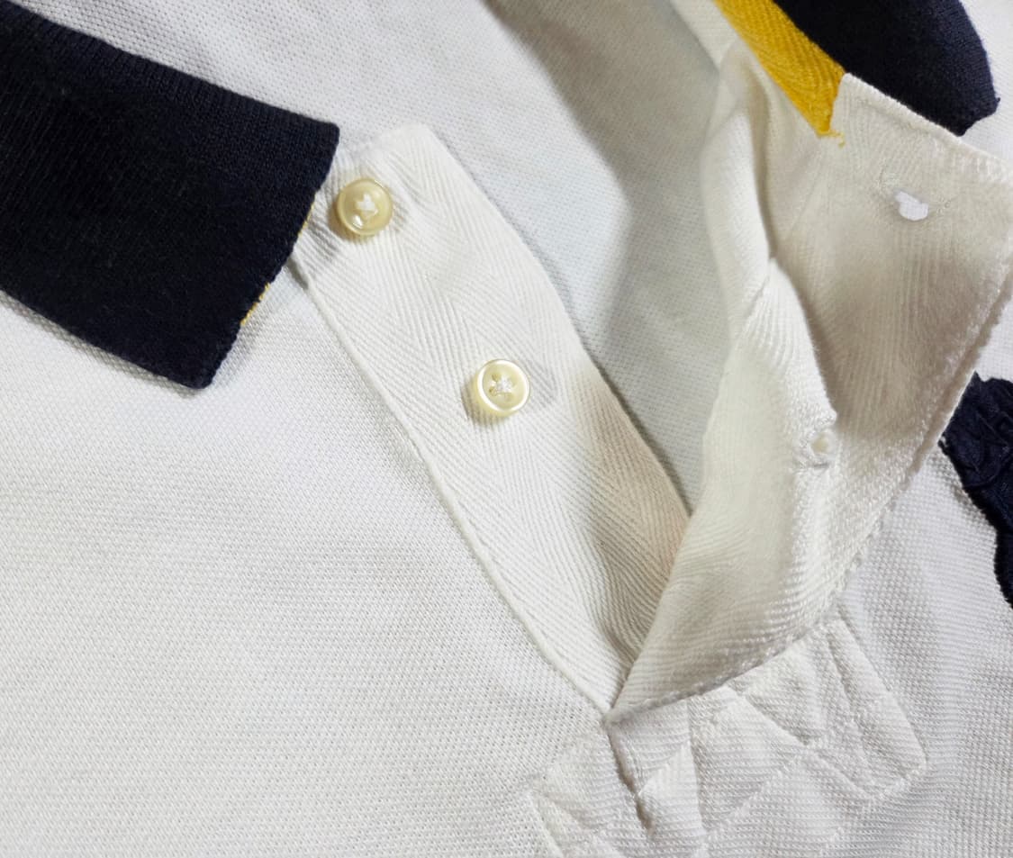 폴로 랄프로렌 아이보리 화이트 빅포니 카라 반팔티
 상품이미지7