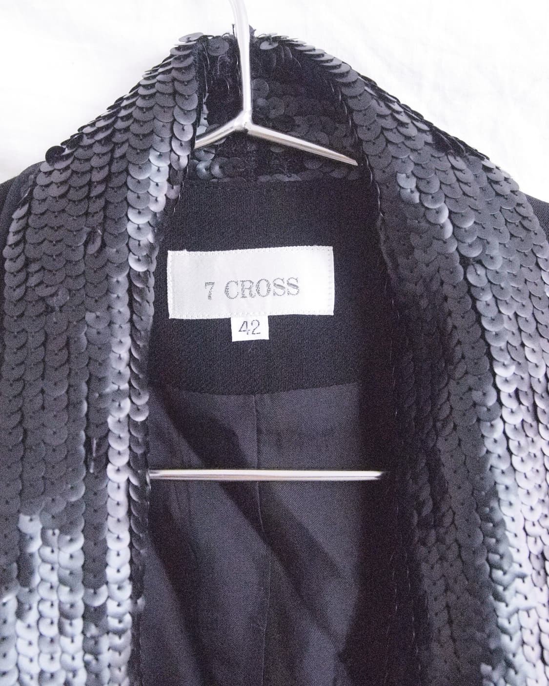 new* JPN VKEI 7 cross 스팽글 레이어드 베스트 상품이미지7