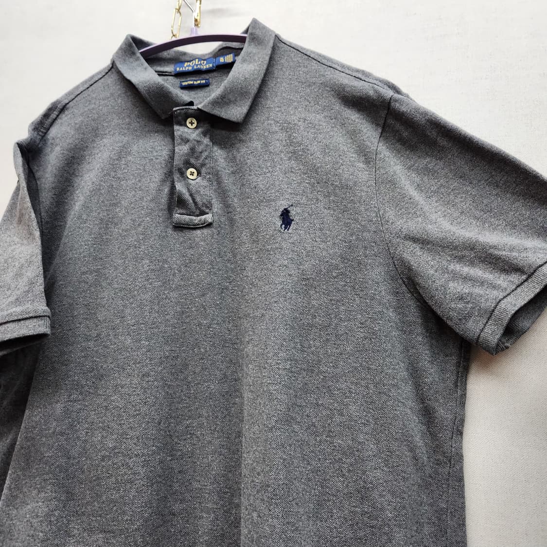 폴로랄프로렌 로고 반팔카라 XL(L~XL) 상품이미지3