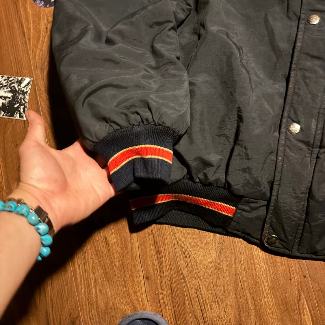 90S STARTER 49ERS HOODED JACKET XL 상품이미지5