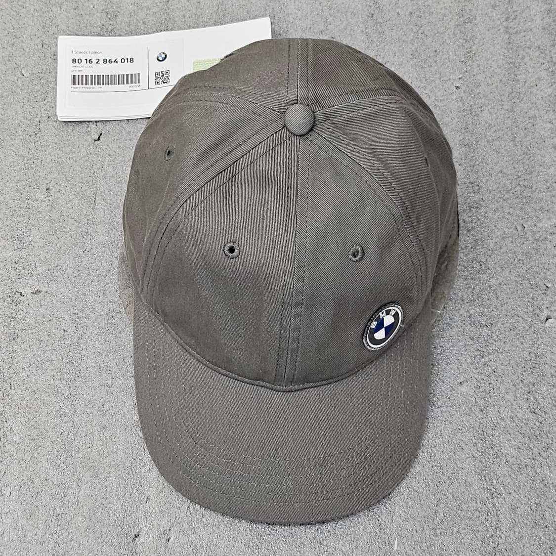 미착용 BMW 정품 그레이 볼캡(ONE SIZE) 상품이미지1