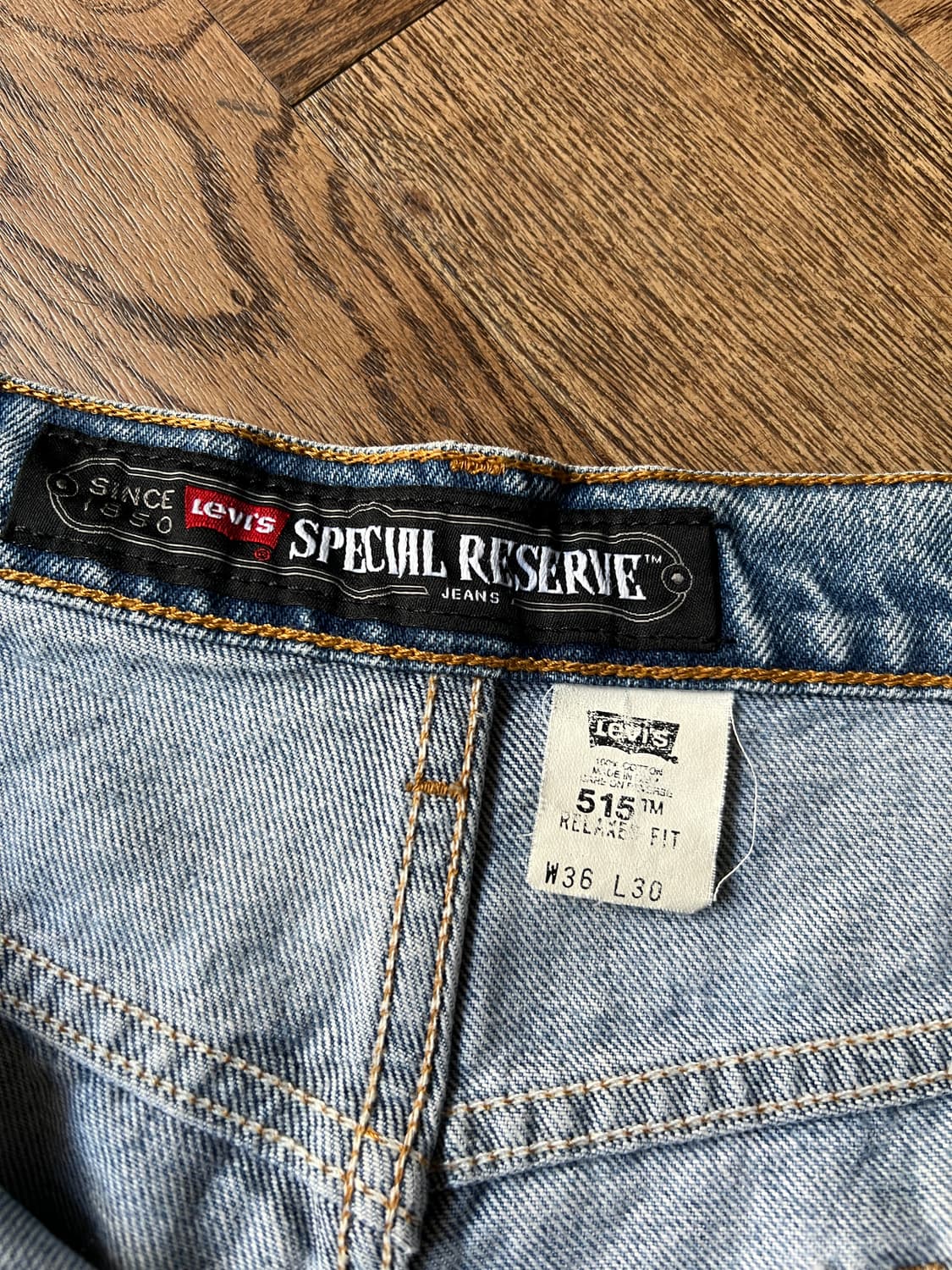 [36]리바이스 Made in USA 515 릴렉스핏 데님 팬츠 상품이미지3