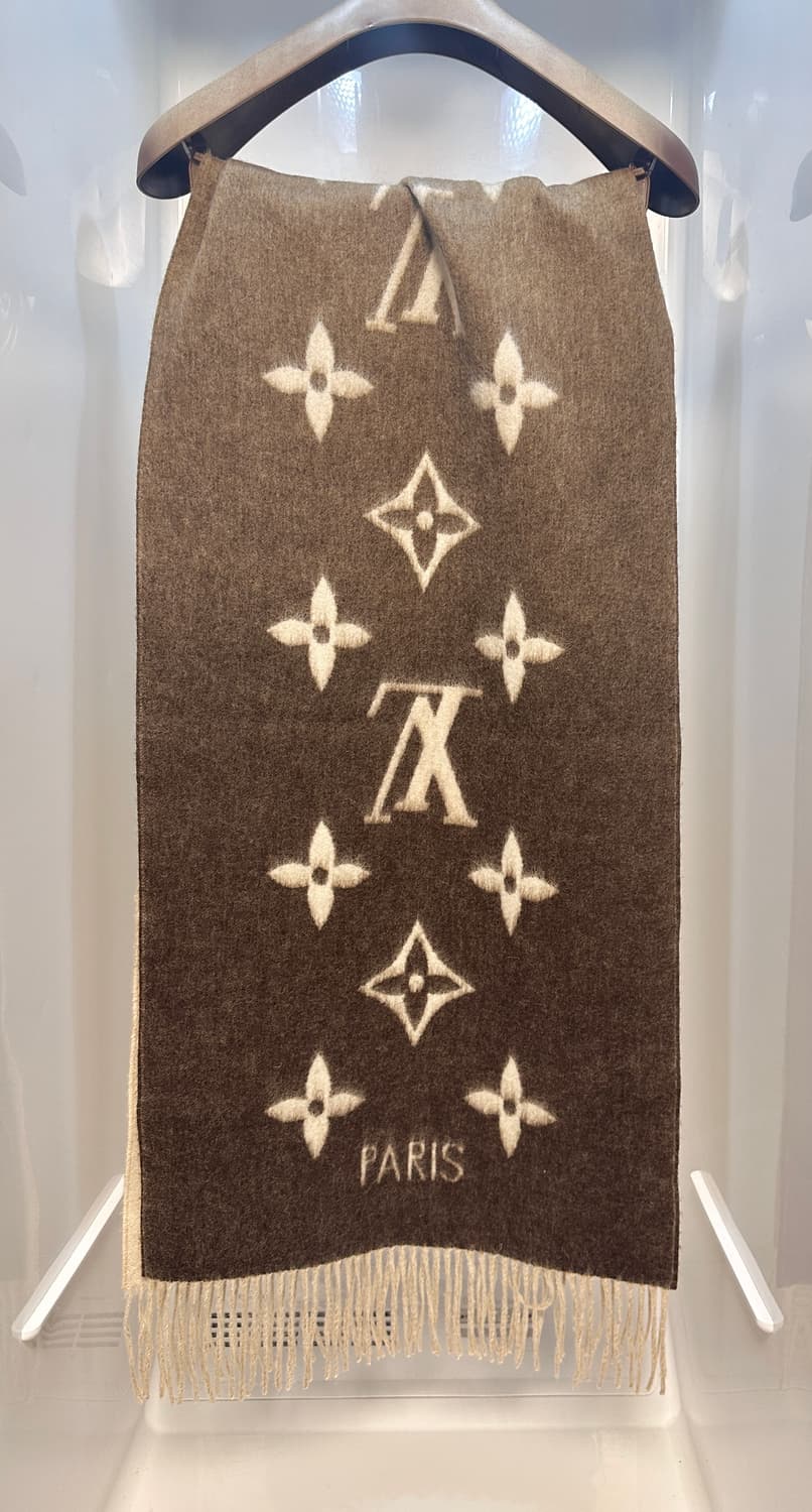 (재당근)루이비통 레이캬비크 캐시미어100 머플러 상품이미지4