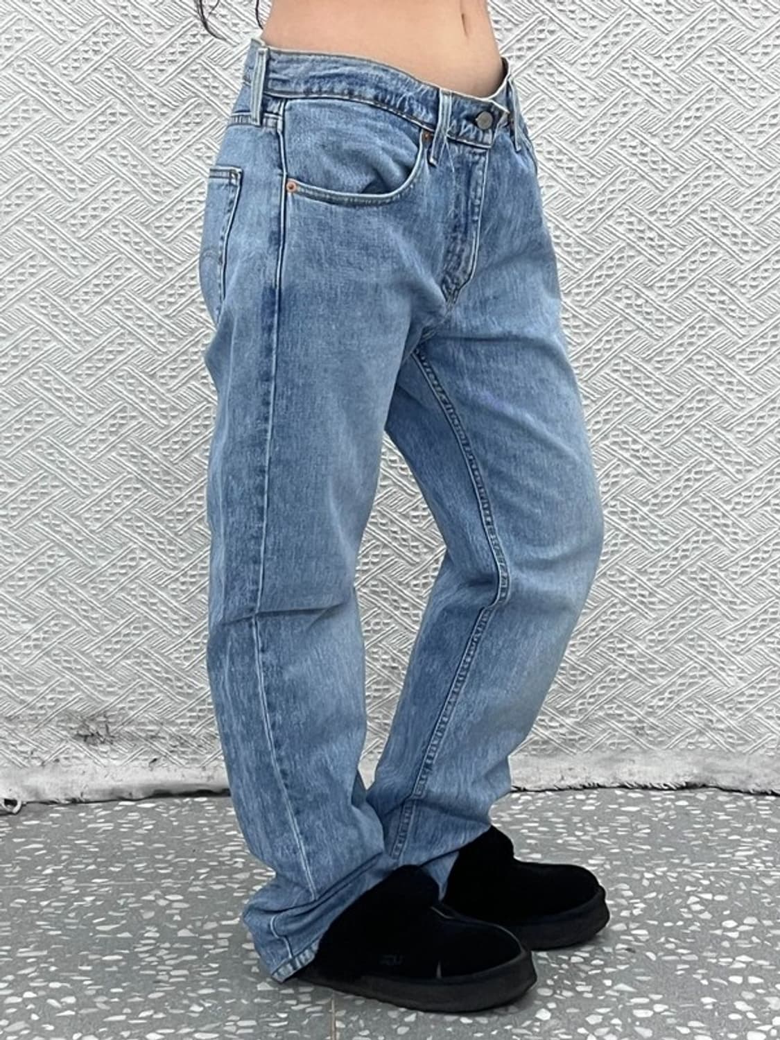 리바이스 514 캐주얼 빈티지 데미지 워싱 데님팬츠 32인치 C10161 상품이미지2