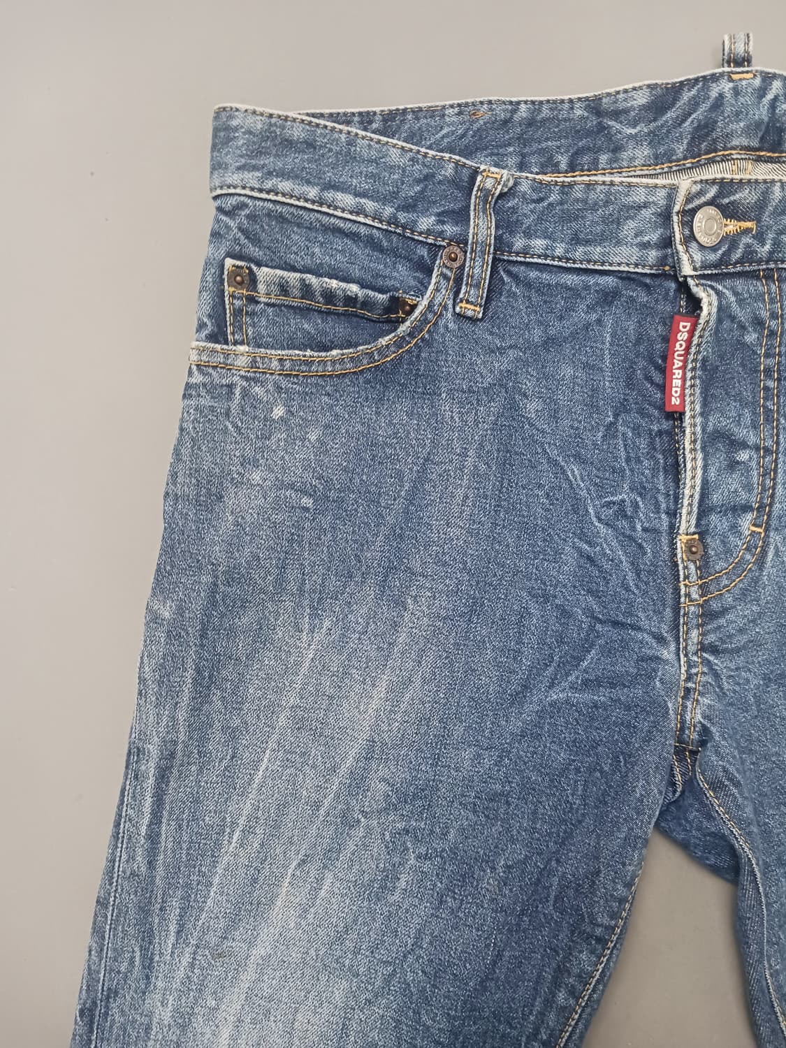 [32] 정품 디스퀘어드2 스트레이트레그 슬림진 청바지 상품이미지2