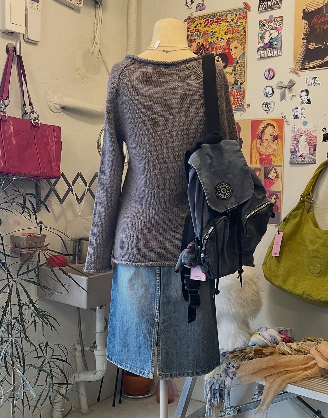 그레이 포켓니트 [무배] 상품이미지3