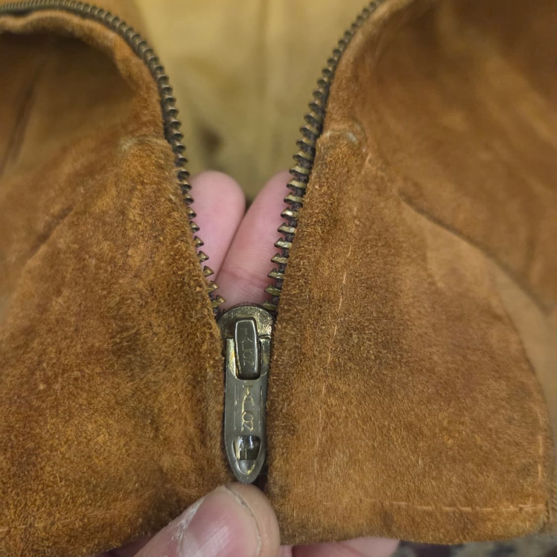 80-90s schott 쇼트 스웨이드 자켓 40  상품이미지4