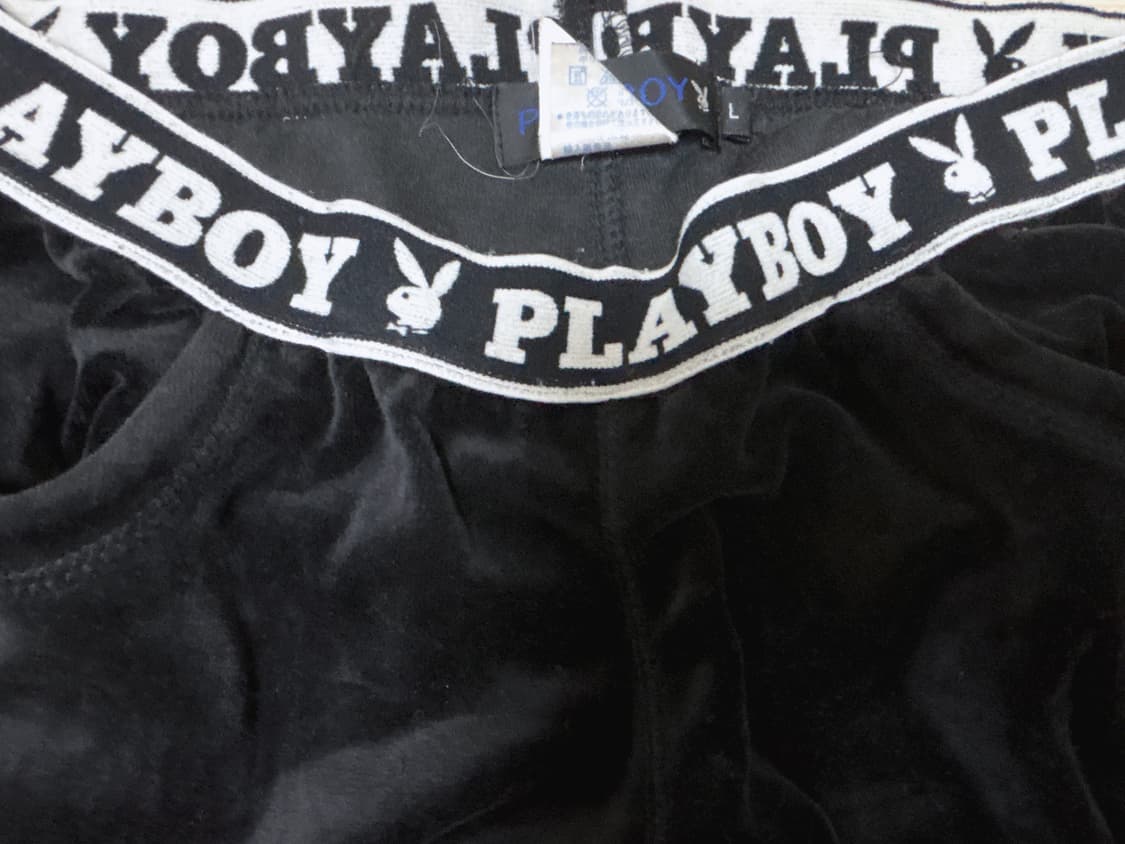 플레이보이 벨벳 부츠컷 츄리닝 바지 츄바 상품이미지4