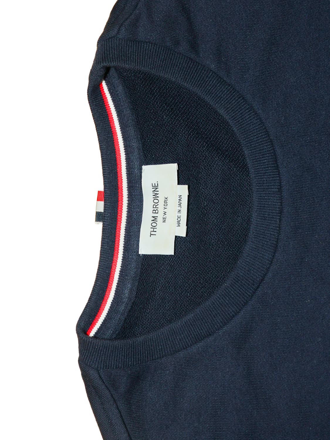[정품]톰브라운 네이비 삼선 맨투맨 상품이미지2