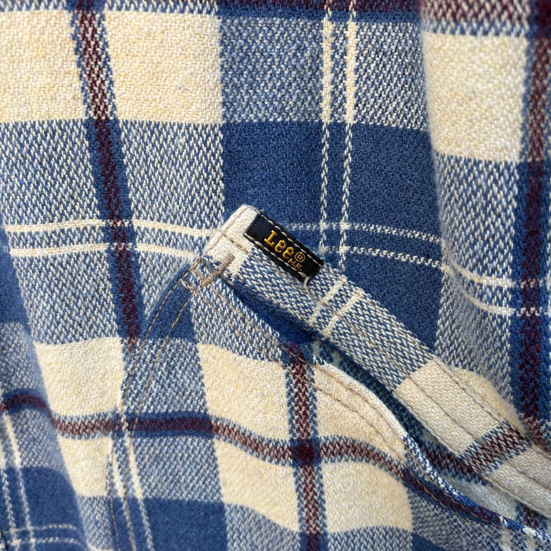 Lee 리 울 체크 워크자켓 상품이미지6