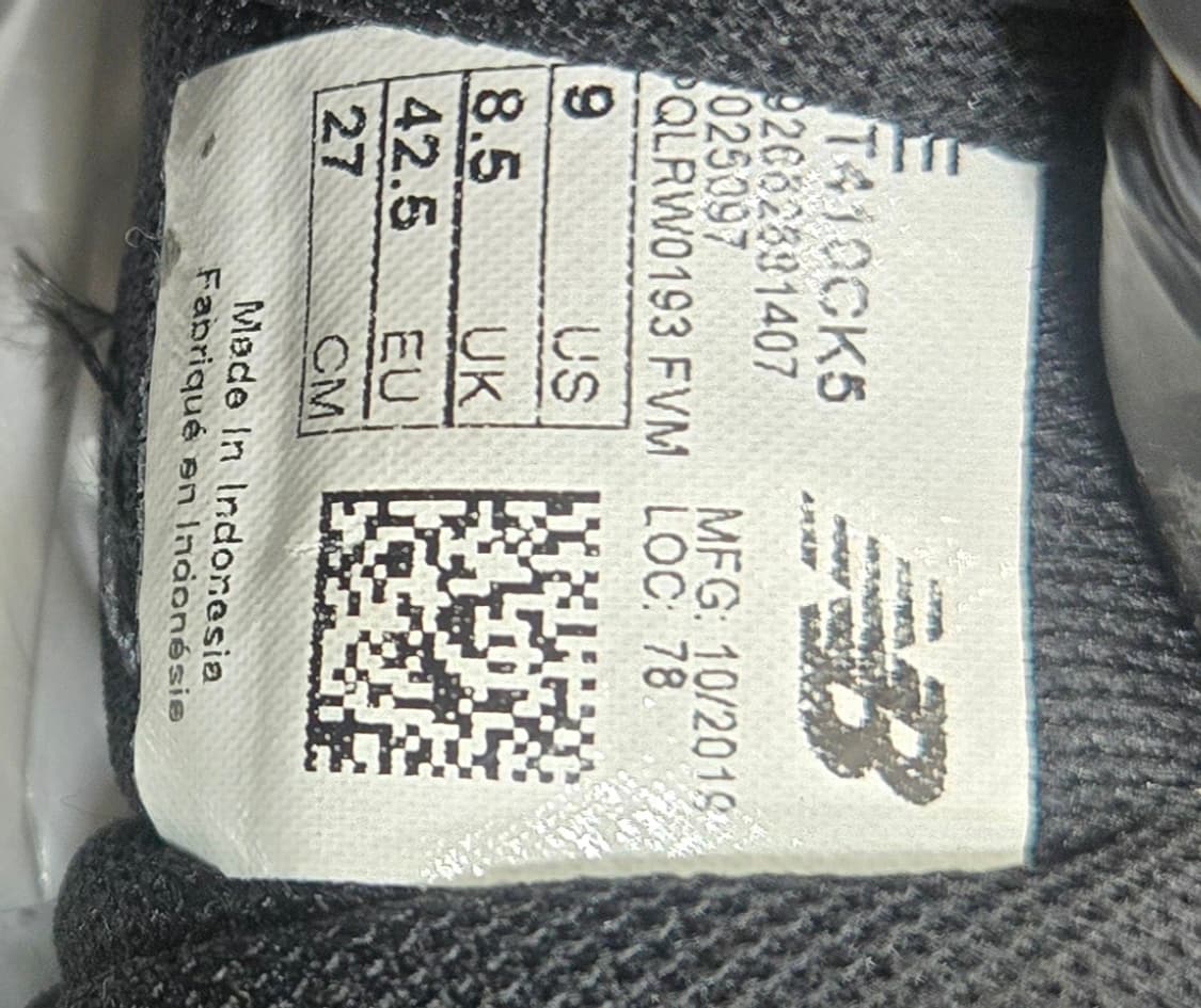 뉴발란스 270mm-  410 v5 트리플블랙 뉴발 트레킹화   상품이미지7