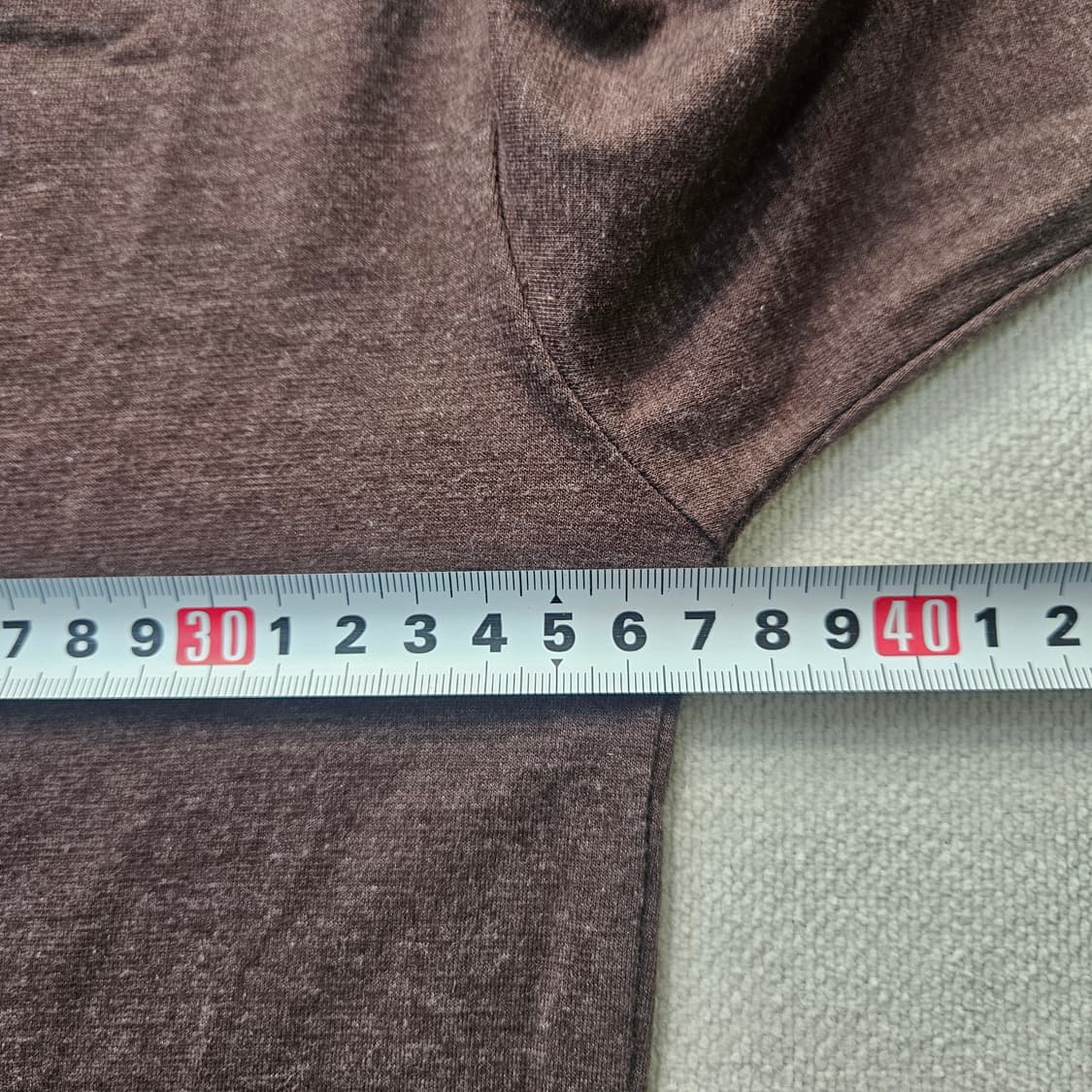 90 빈티지 여성 라운드넥 긴팔티 0403Y 상품이미지4