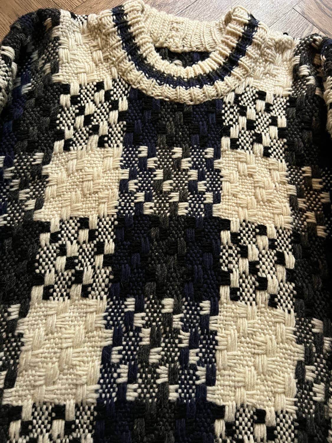 [L]90's 빈티지 핸드메이드 에콰도르 스웨터 상품이미지3