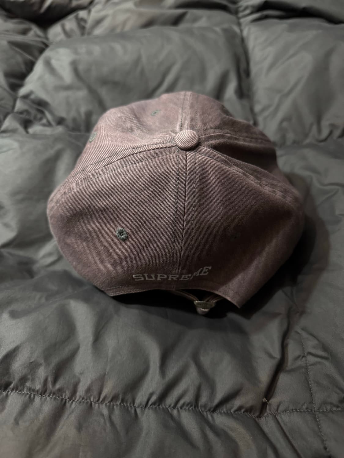 슈프림 피그먼트 프린트 S로고 6패널 캡 그레이 상품이미지2