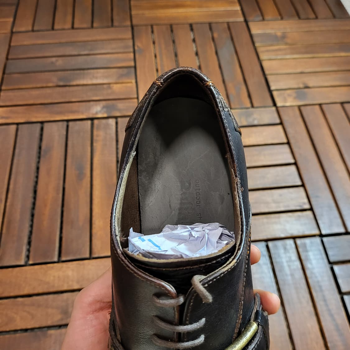 버팔로 구두 255m (매우 짙은 갈색에 가까움) 상품이미지7
