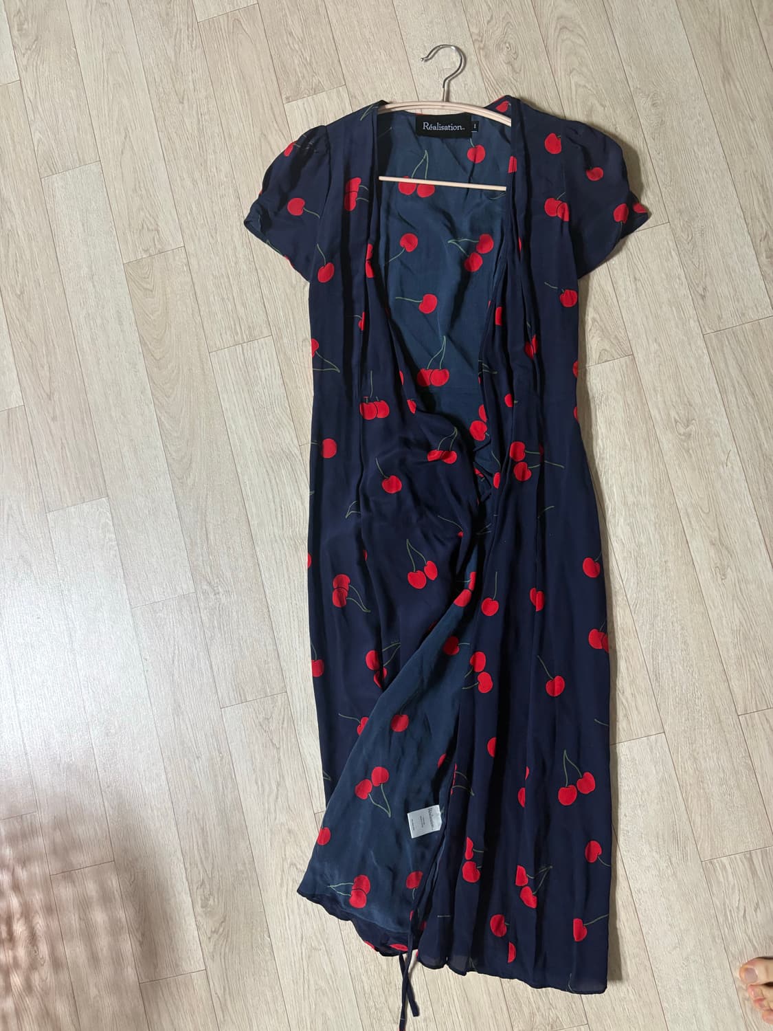xs)리얼리제이션 realisation 체리 원피스 상품이미지1