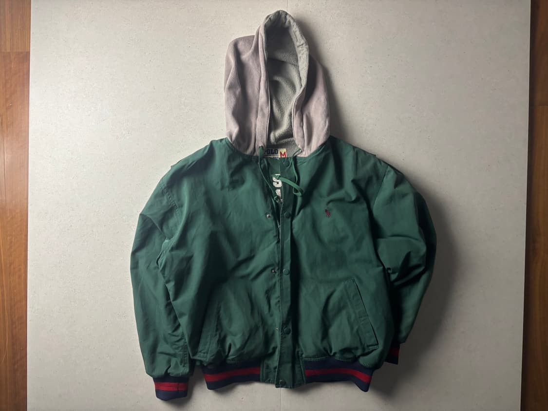 폴로 90년도 후드자켓 상품이미지1