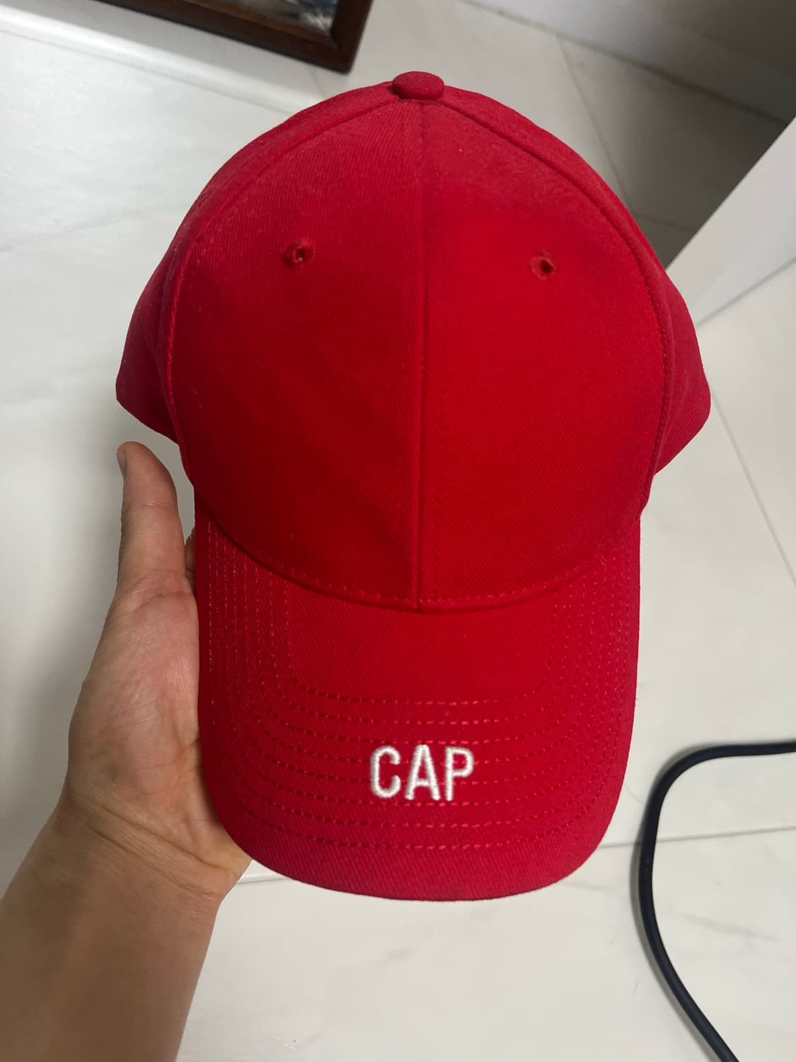 16시즌 베트멍 캡슐컬렉션 한정판 레드 캡 (빈지노 착용) 상품이미지1