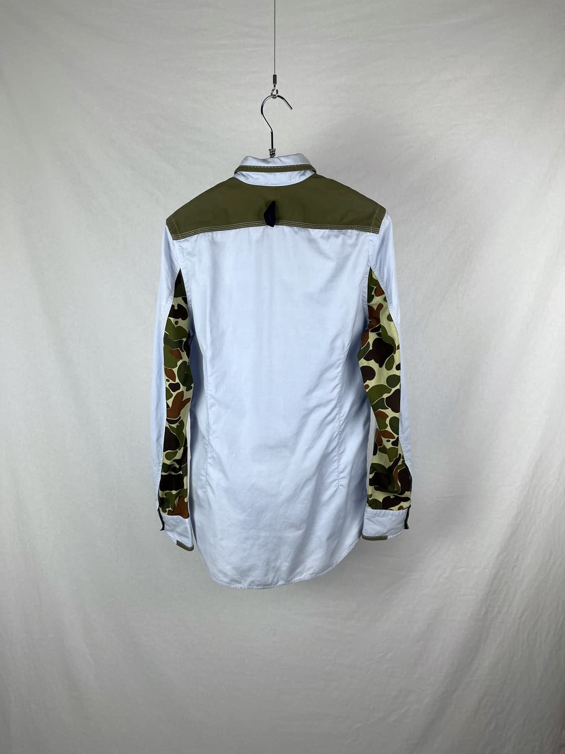 JUNYA WATANABE 카모패턴 도킹 셔츠 상품이미지3