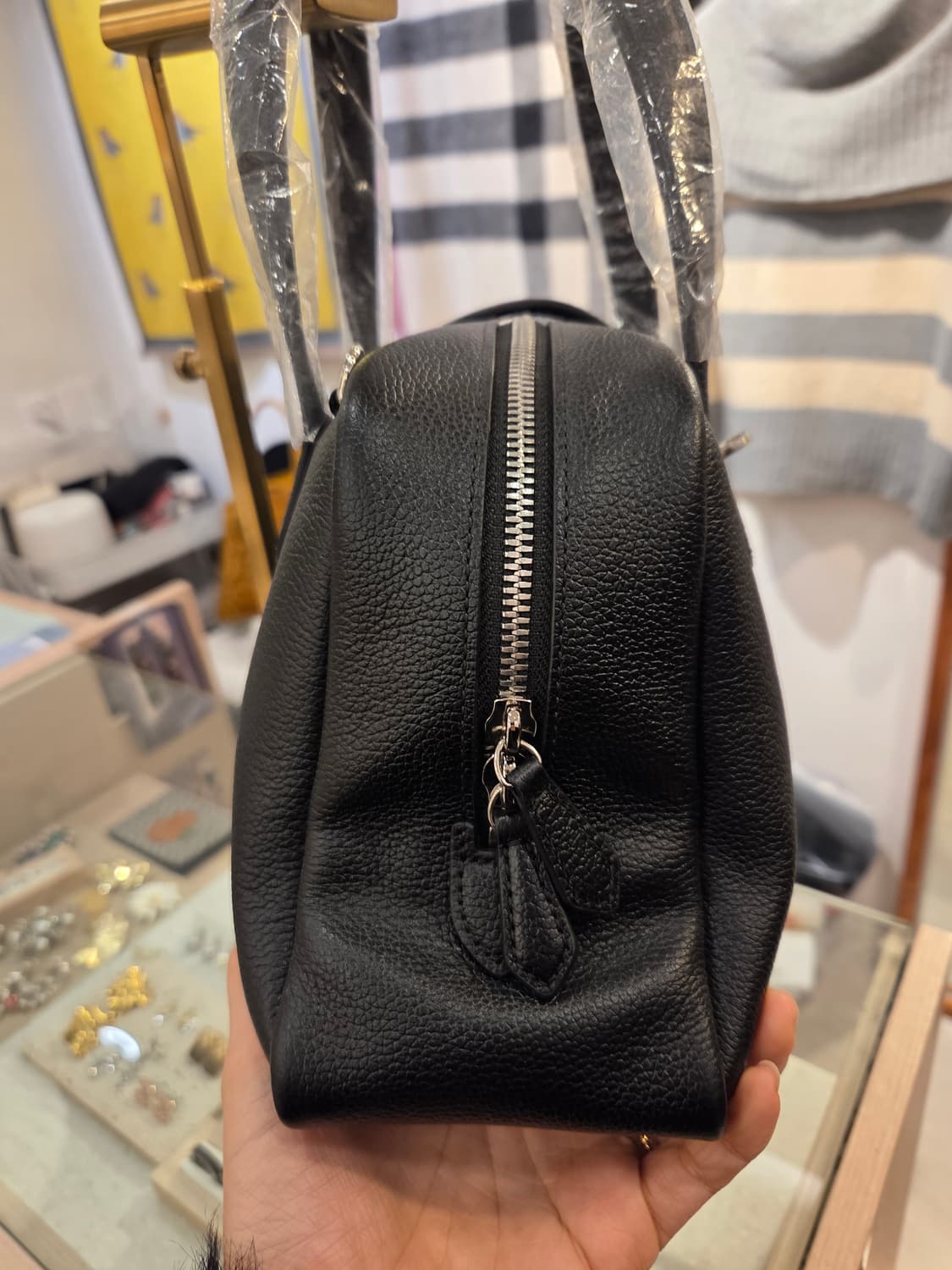 (새상품) 분크 토크 토트 스몰 (블랙) 상품이미지4