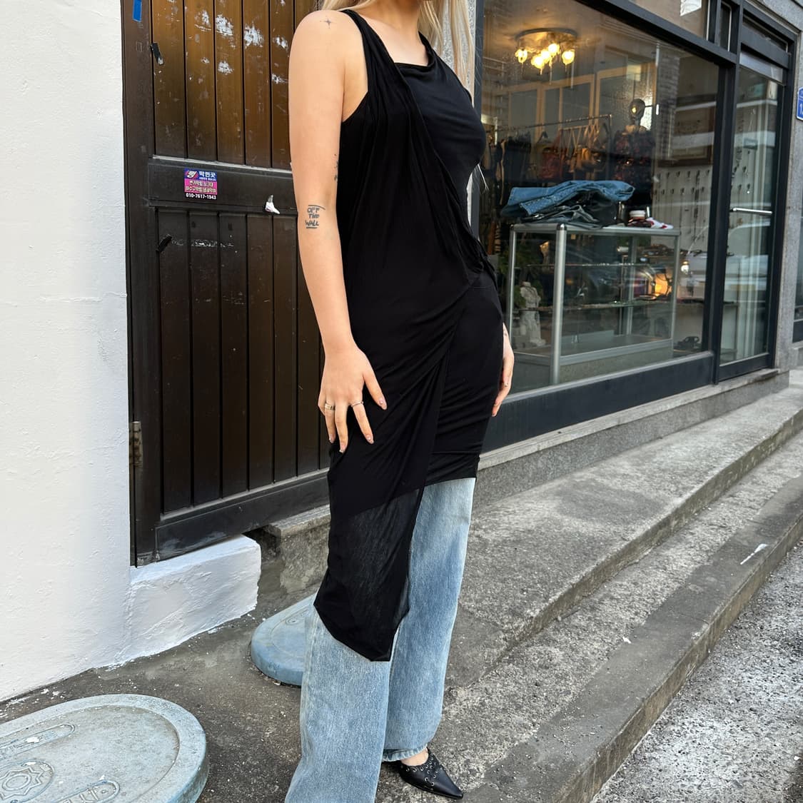 헬무트 랭 레이어드 슬립 드레스 상품이미지9