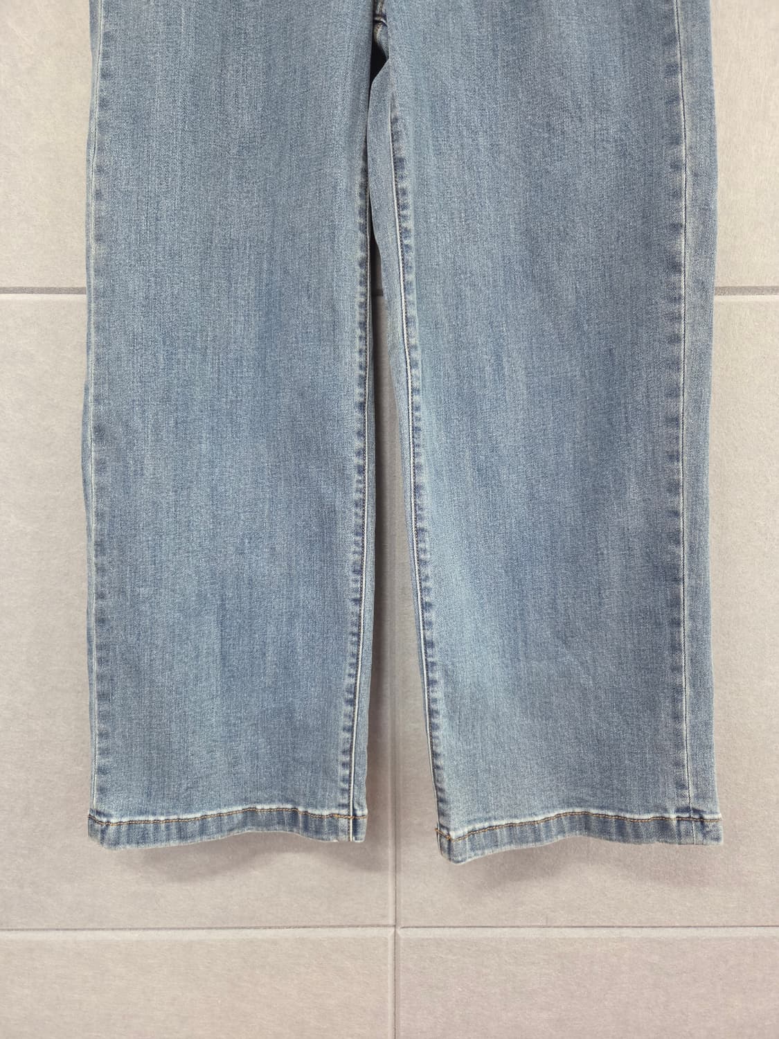andar 안다르 애쉬블루 와이드 데님 팬츠 상품이미지3