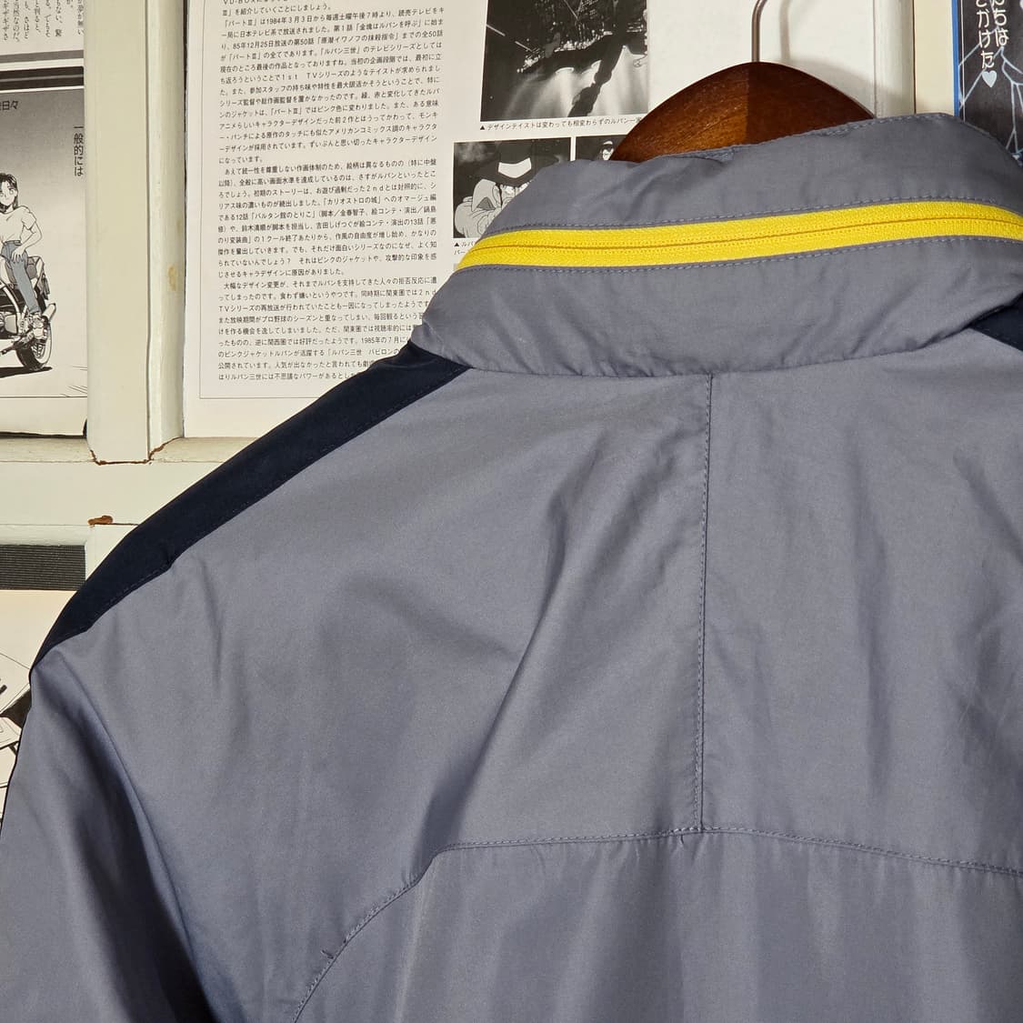 나이키 블루 그레이 누빔 바람막이 자켓  상품이미지7