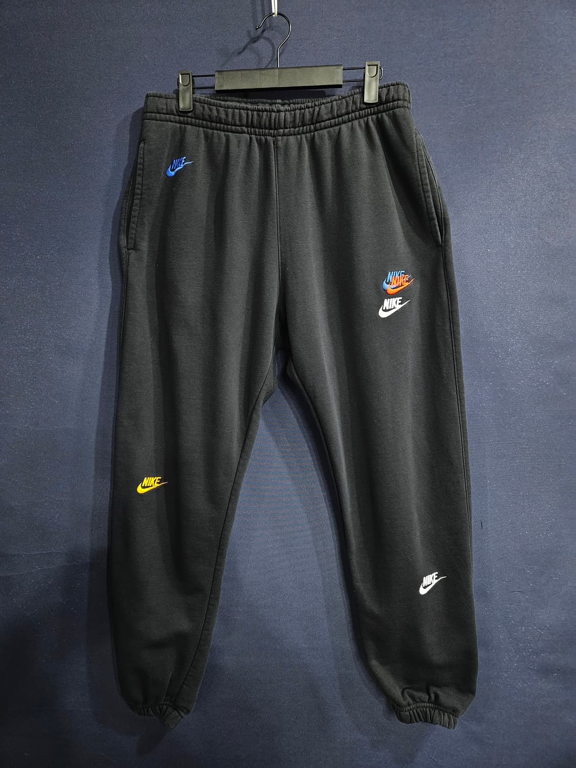 나이키 자수 블랙 남성 허리 32~34 조거팬츠  상품이미지1