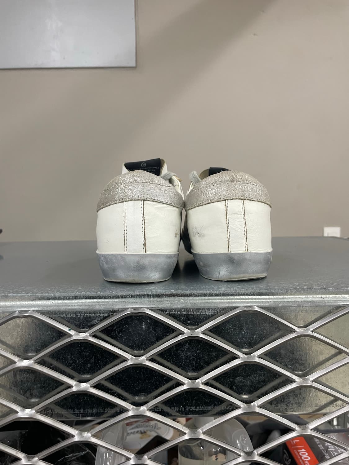 골든구스 슈퍼스타 화이트 실버탭 EU36 상품이미지3