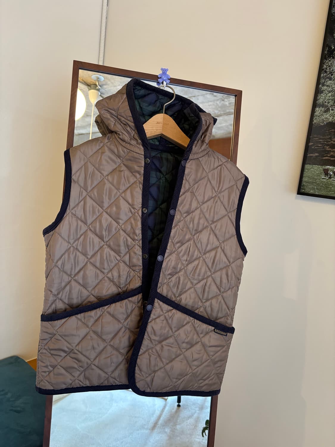 Lavenham 라벤햄 퀼팅 양면 조끼 상품이미지5
