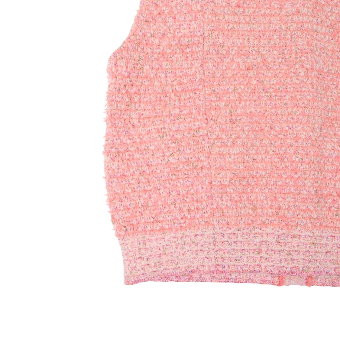 타임 라이트핑크 트위드 베스트 상품이미지7