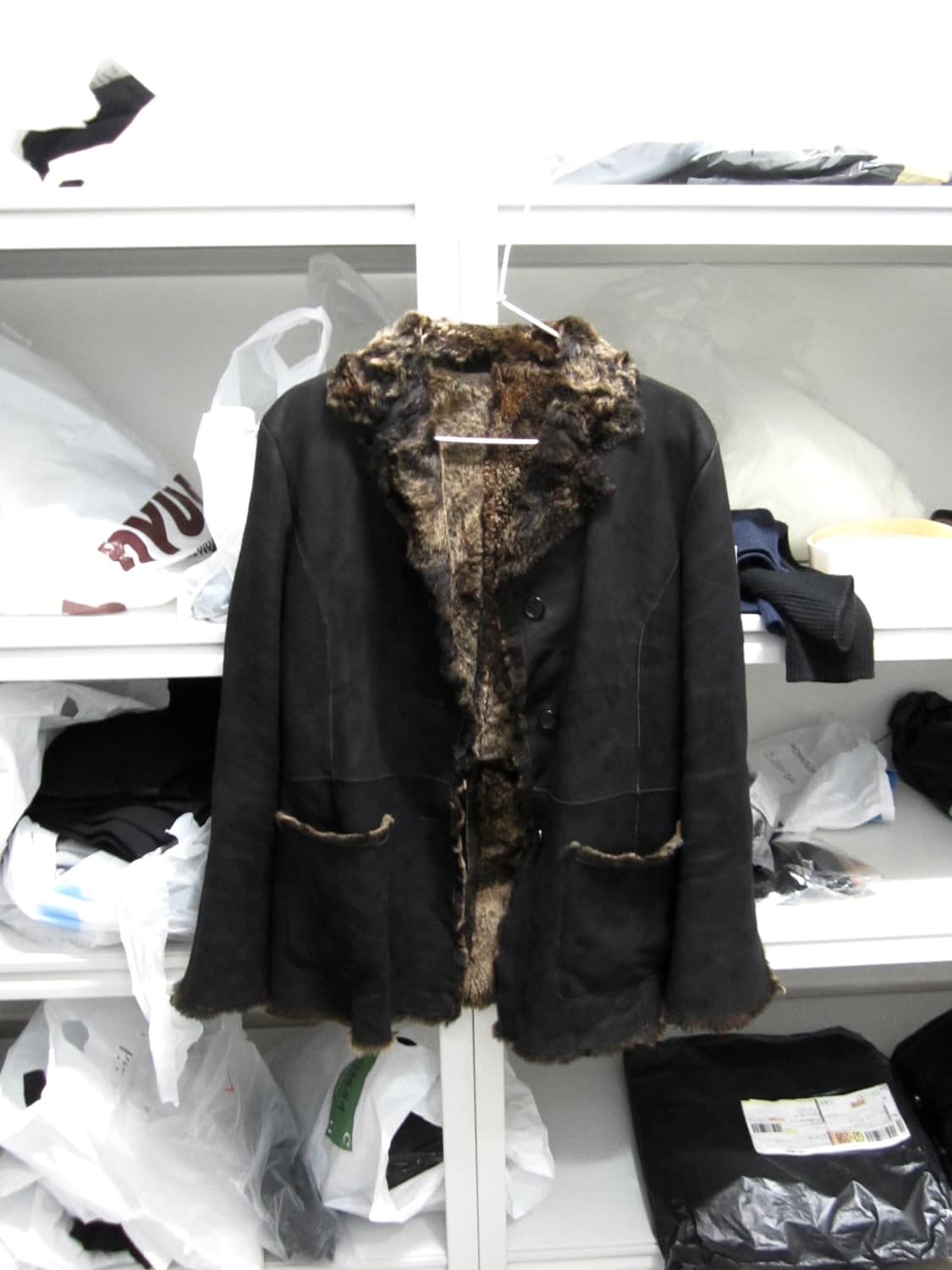 리얼 양모 퍼 자켓 상품이미지1