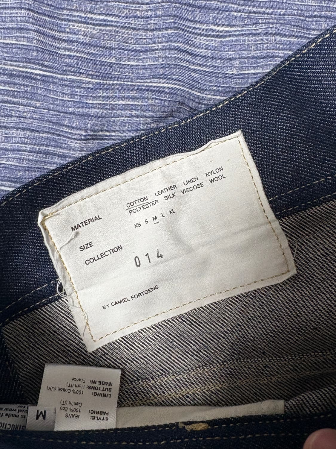 [M] 카미엘 포트젠스 23fw 데님 상품이미지3