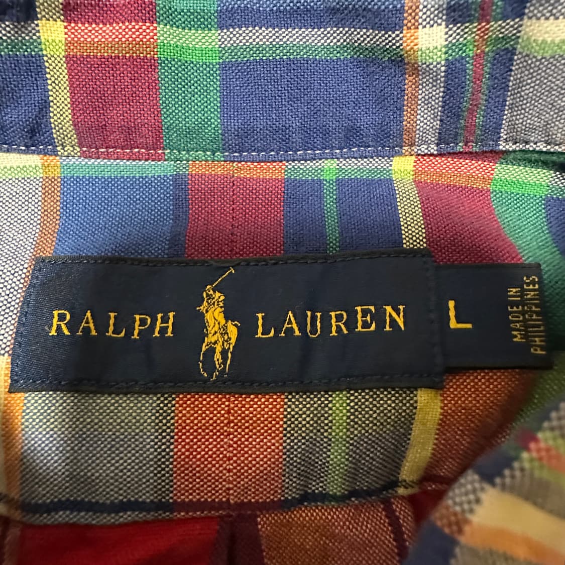 POLO RALPH LAUREN check shirt 상품이미지4