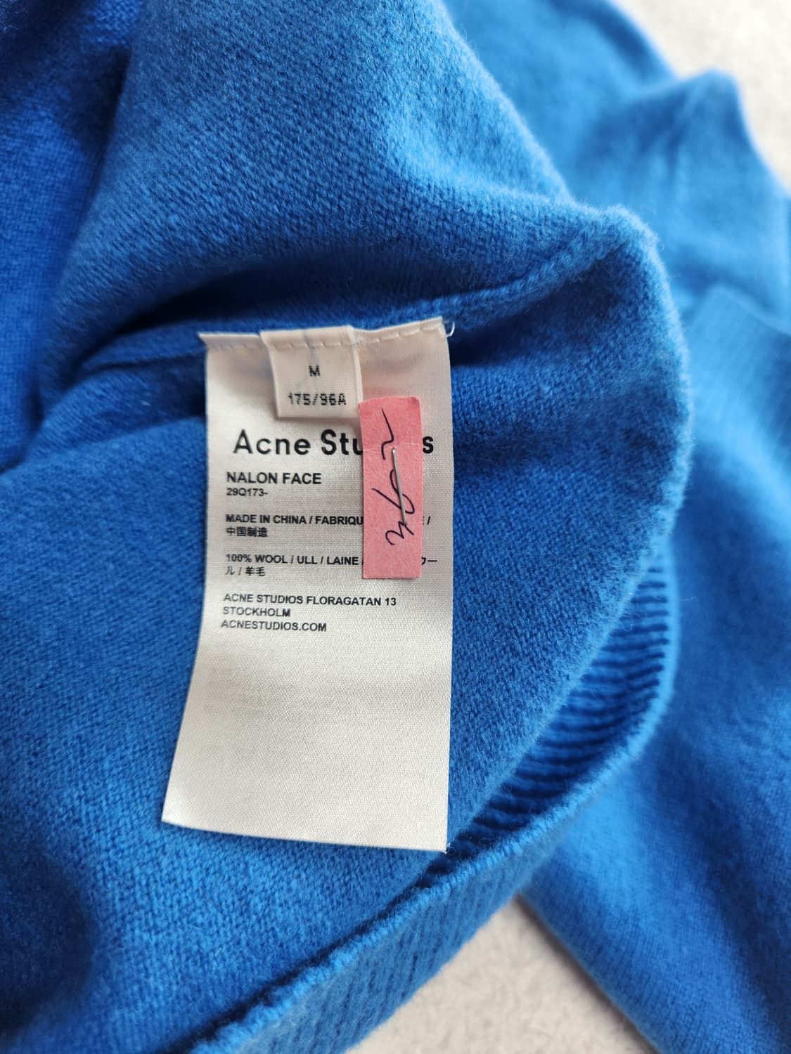 아크네 스튜디오 날론 페이스니트M 상품이미지3