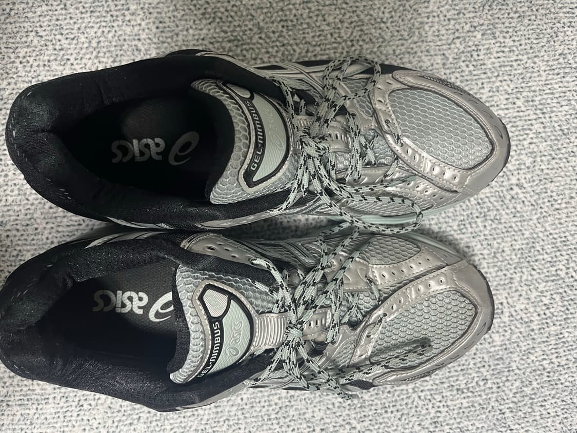 아식스 젤 님버스 10.1 퓨어 실버 270 사이즈 상품이미지2