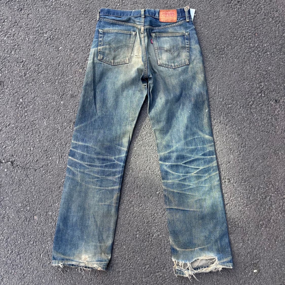 90년대 일본 리바이스 503b 셀비지 빅e 상품이미지4
